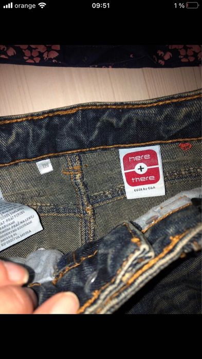 Blugi /bluza/cămașă fete 122-128