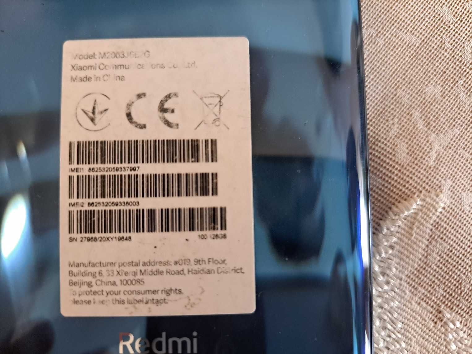 продавам Смартфон Xiaomi Redmi Note 9 Pro, Dual SIM, RAM 6GB, 128GB