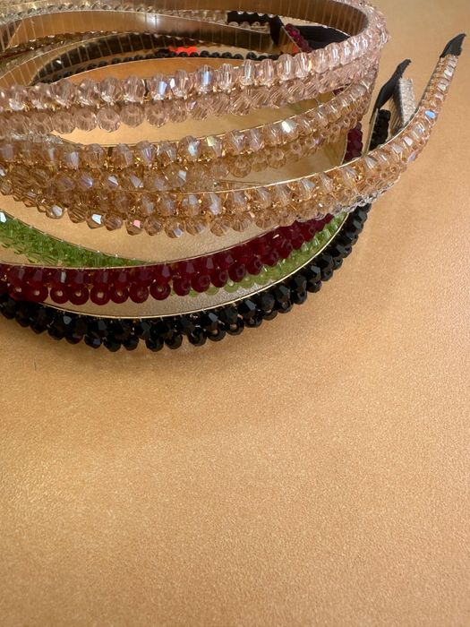 Диадеми с кристали с перли и кристали,диадеми с бляскави ушички