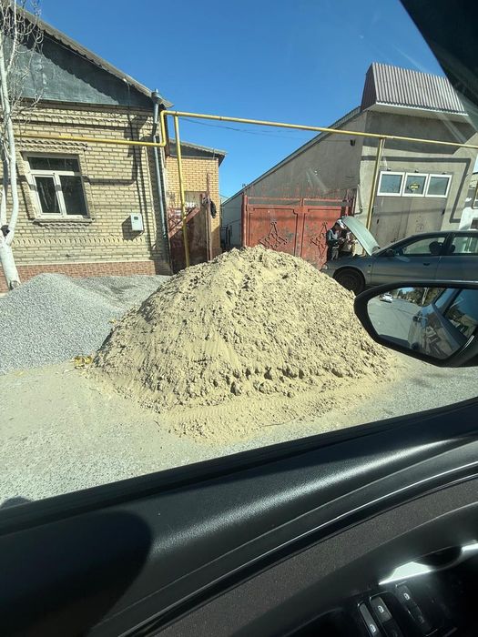 Тас, щебень, құм сатылады