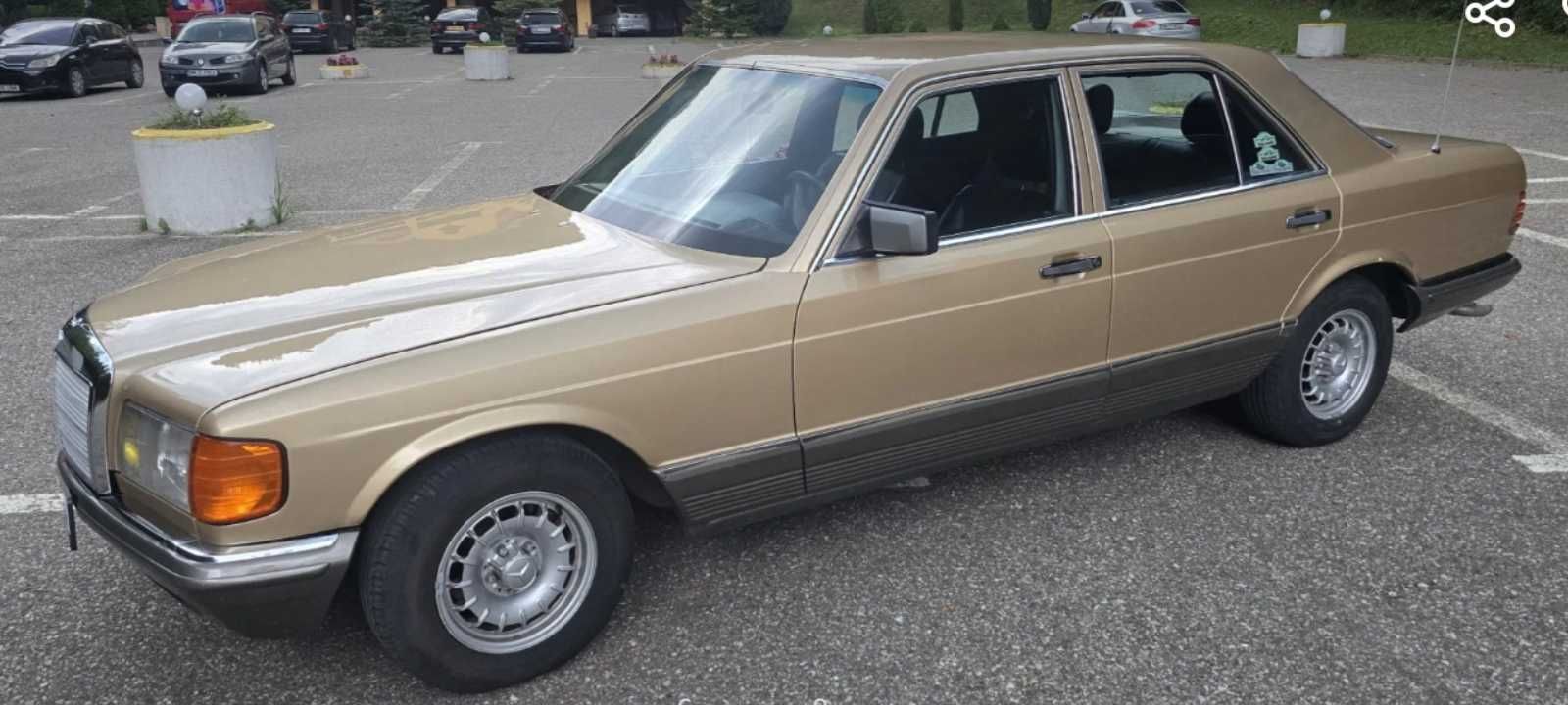 Mercedes w126 vehicul istoric