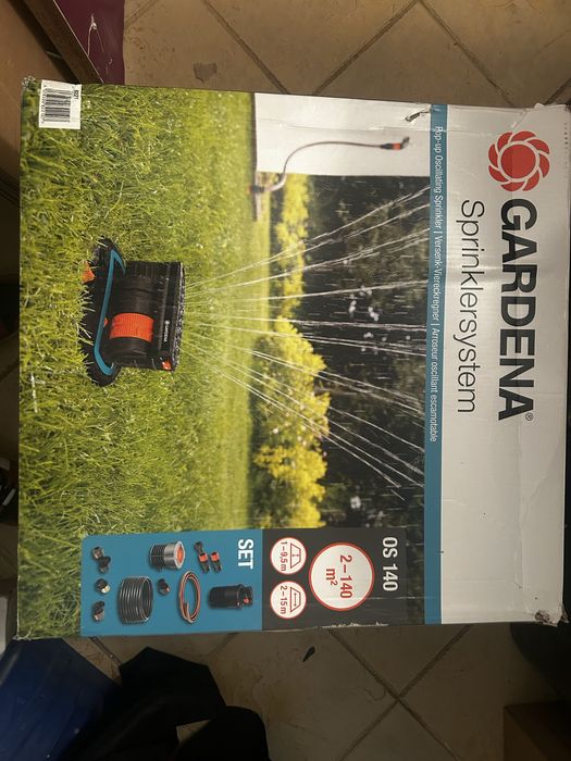 Gardena Set irigare cu aspersor telescopic oscilant