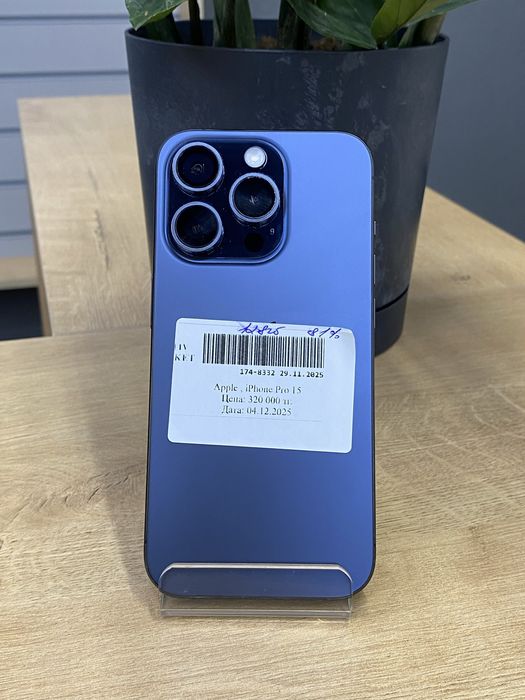 iPhone 15 Pro, 128ГБ, Рассрочка 0-0-12