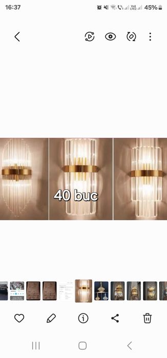 Aplica perete Cod.LC-D-G03