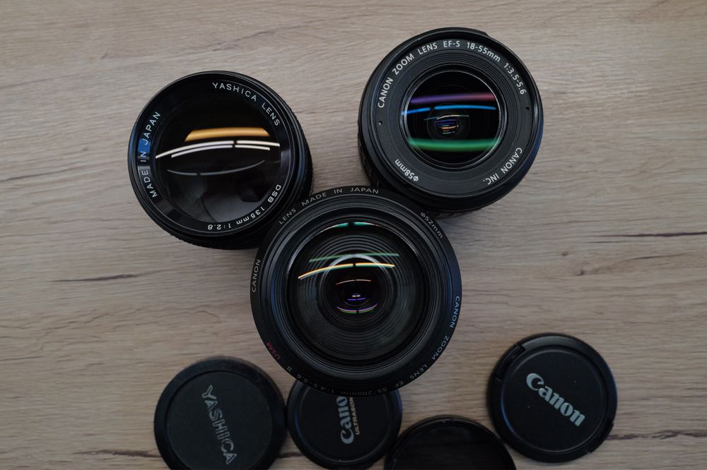 Obiectiv Yashica DSB 135mm F 2.8