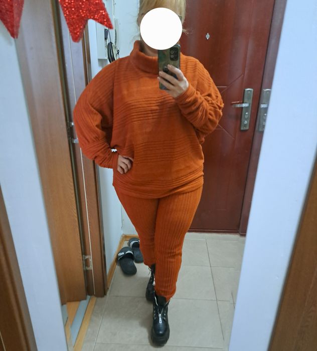 Set, compleu tricotat