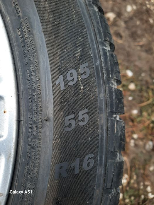 Ляти джанти с гуми за Опел,16цола