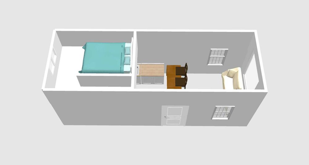 Casa mobilă tip „Tiny House” din lemn