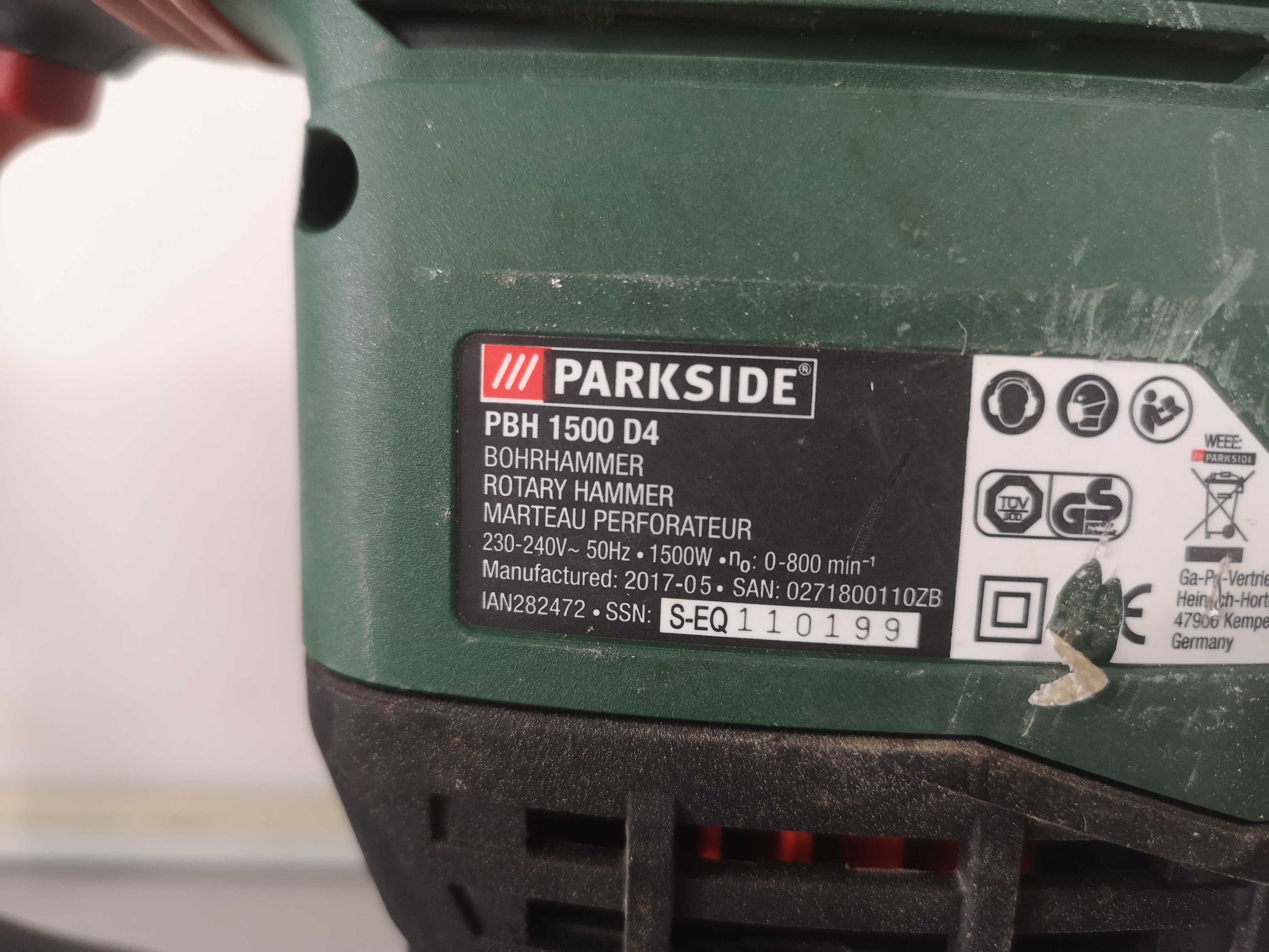 Перфоратор - Parkside 1500W