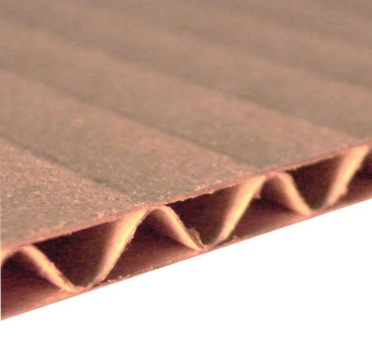 Прожам картон гофра размер 1 м на 2 м