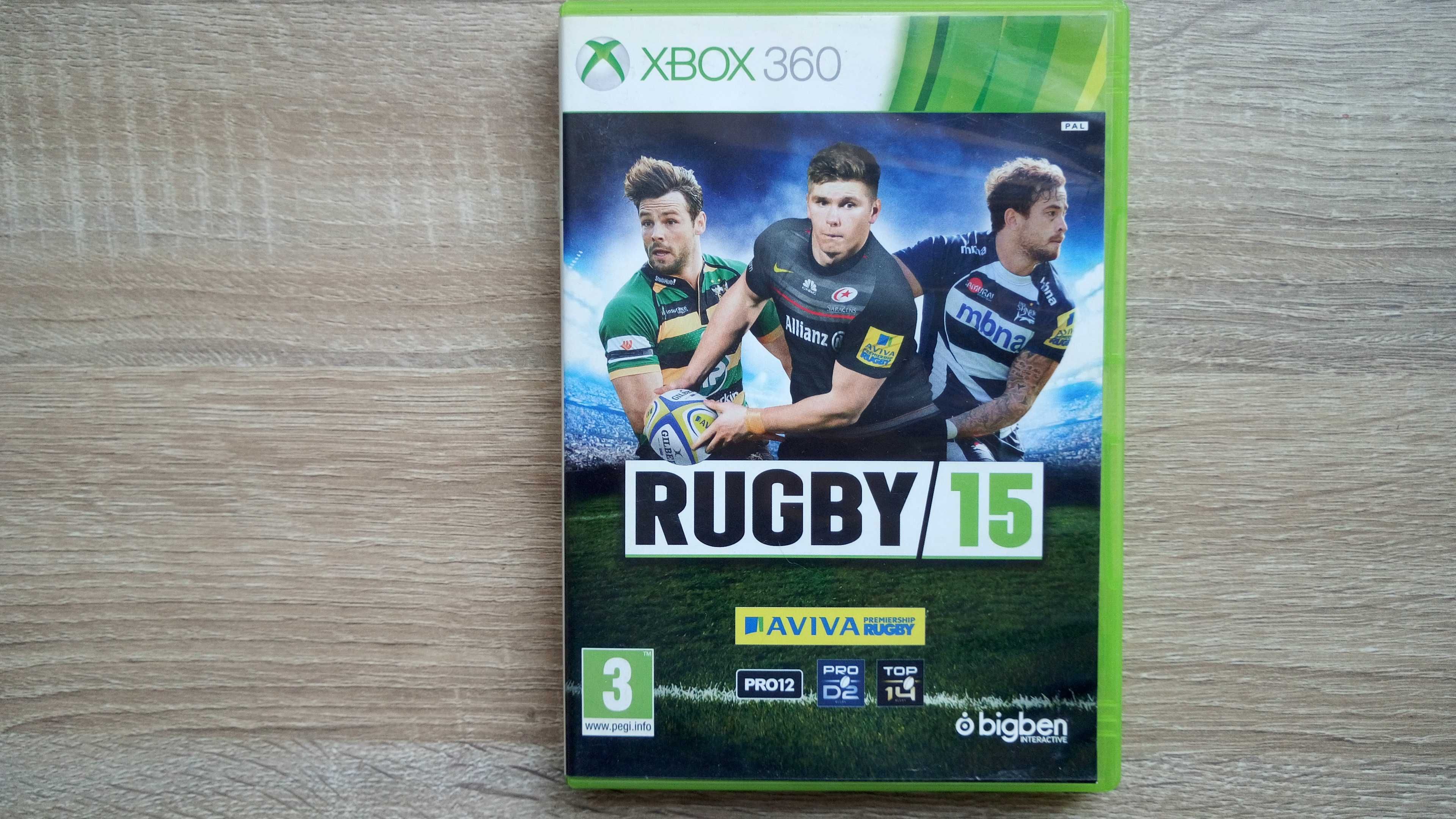 Vand Rugby 15 Xbox 360
