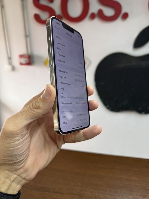 Vand Iphone 13 Pro 128Gb Silver