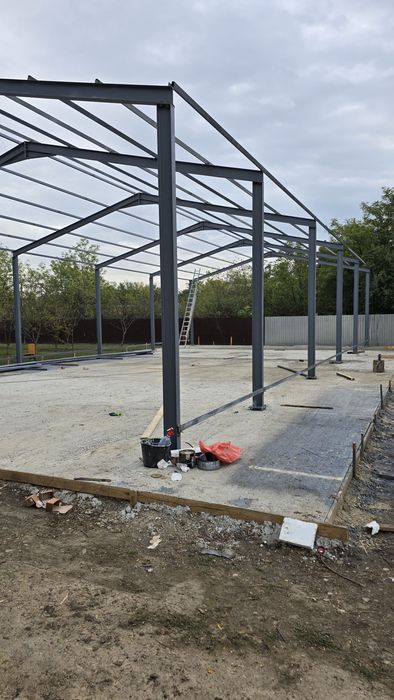 Vand hala metalica complecta accept și variante auto