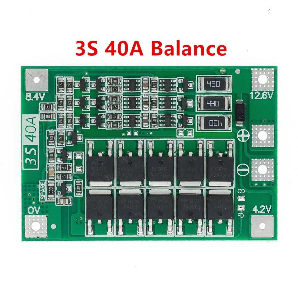 Modul BMS 3S 4S 5S acumulatori Li ion 18650