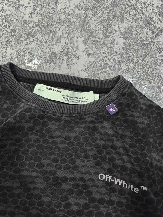 Bluza Off White Virgil Abloh distressed swag opium