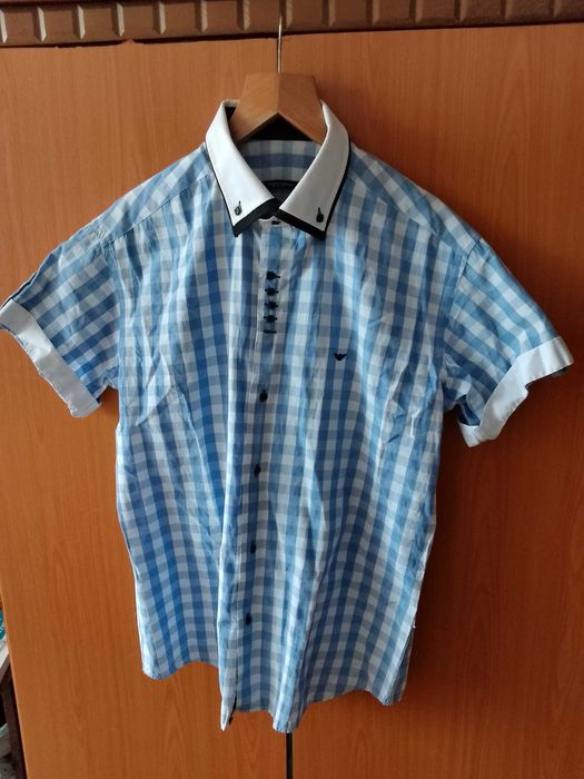 Риза с къс ръкав Giorgio Armani (M) като нова