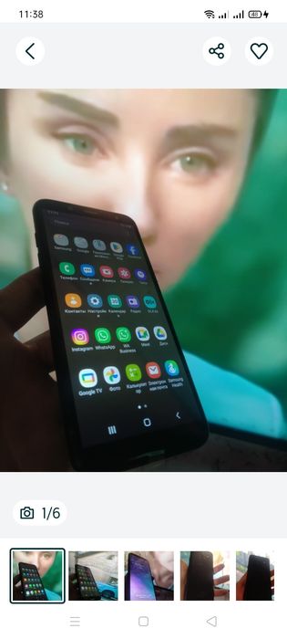 Продам сотовый телефон samsung память 32 Гб идеальным состоянием