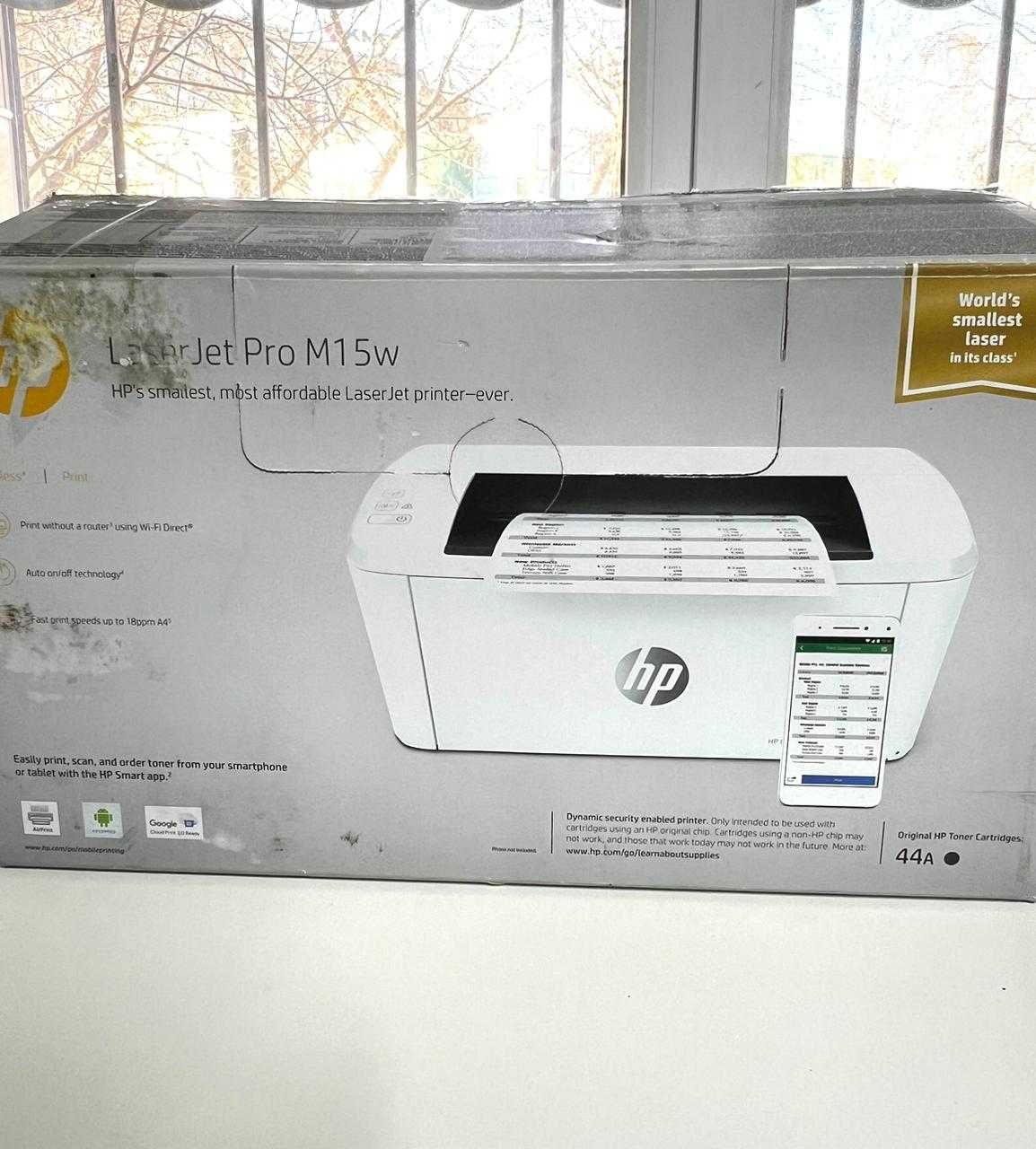 Принтер HP Laser Jet Pro M15w\ Рассрочка 0%\Ломбард Asia gold\1815 S