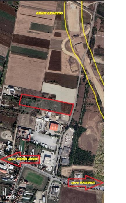 Teren de vanzare zona Bors Santion Oradea Bihor
