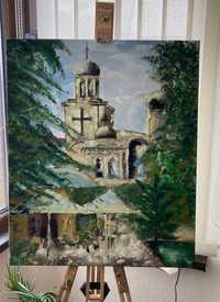Маслена картина “Катедралата”