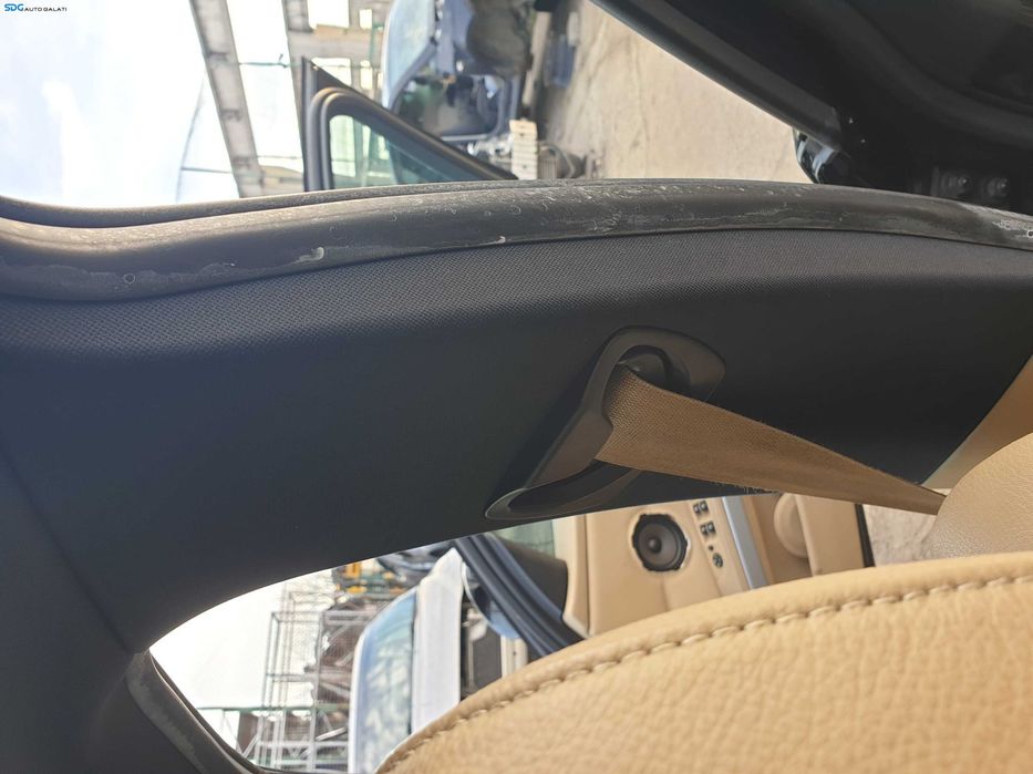Plafon Tavan Tapiterie Textil Negru cu Stalpi Manere si Parasolare BMW Seria 3 E90 Berlina Sedan 2004 - 2011 [K1217]