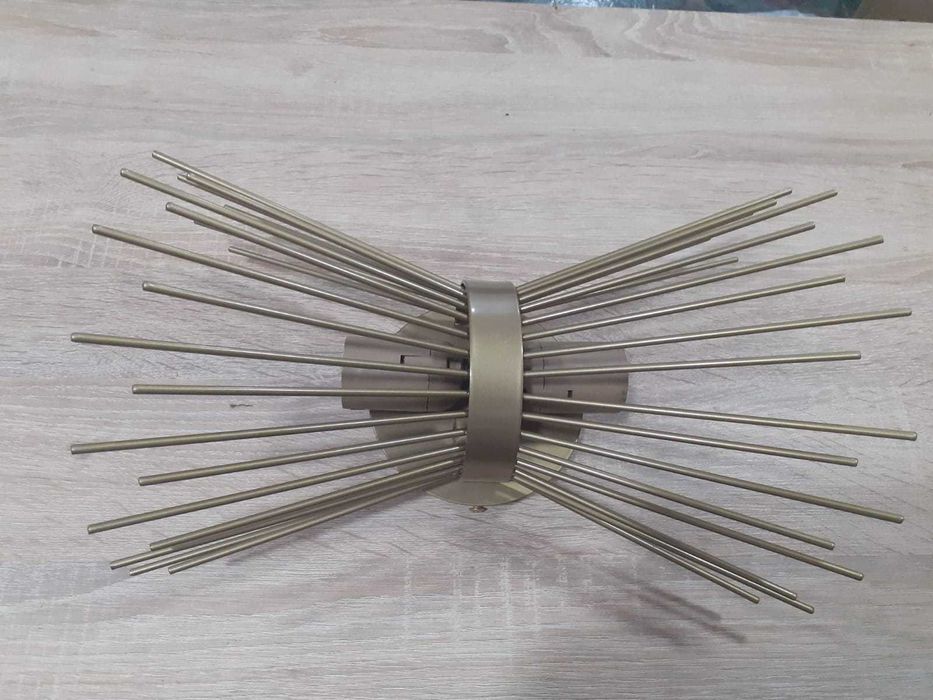 Aplica Kirpi - 3092, Auriu, 23 x 16 x 33 cm