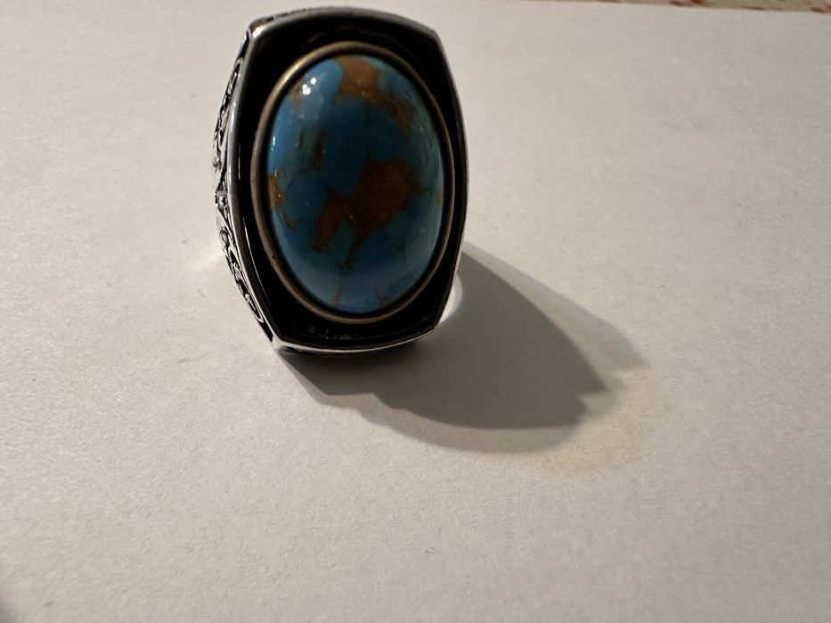 Inel argint cu turcoaz handmade