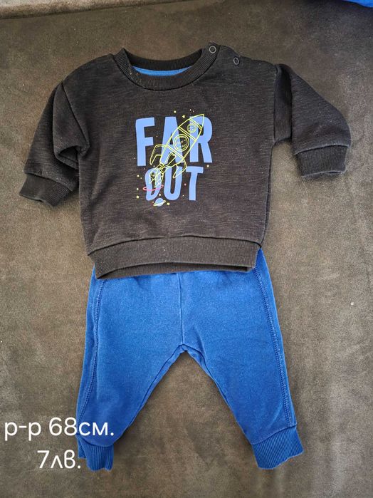 Бебешки дрехи почти неносени.