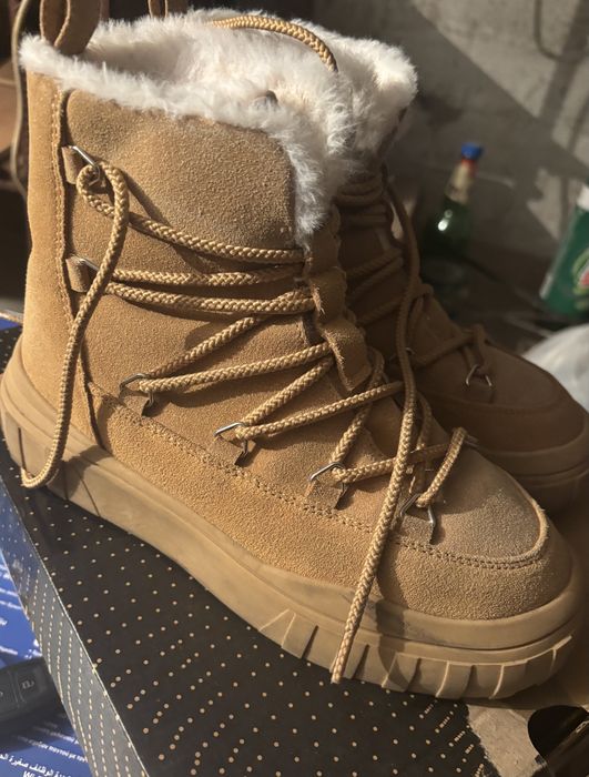 Ghete piele, fete, 36