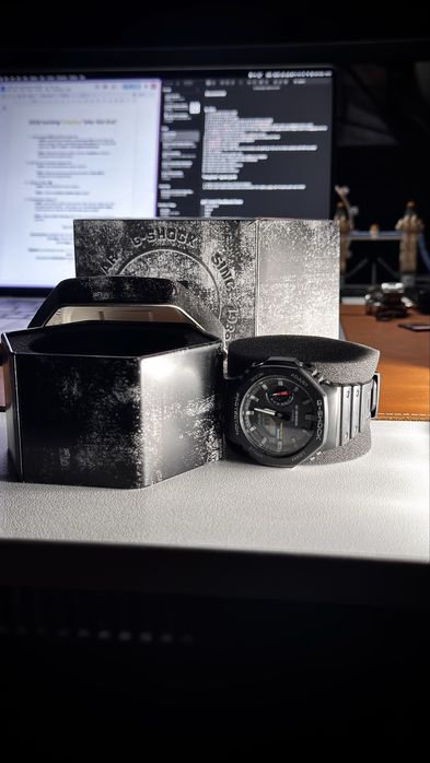 Casio G-Shock GAB2100-1A Bluetooth SmartWatch Solar