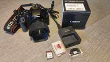 Canon EOS 600D + обектив Canon 50 mm 1.8 STM