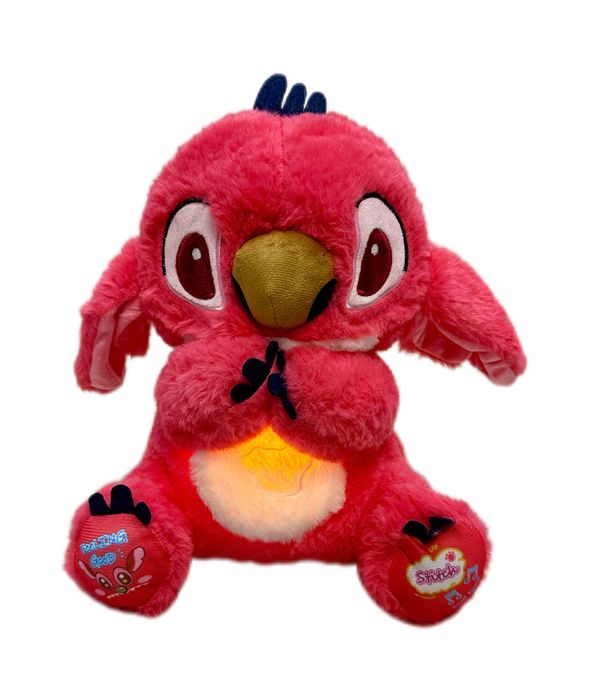 Дишащ плюшен Стич – 30 см, със светещо коремче