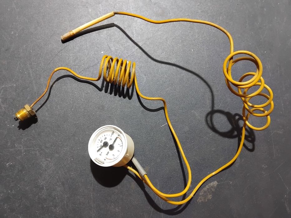 Termometru Manometru ceas cazan centrala pe lemne Viadrus economy