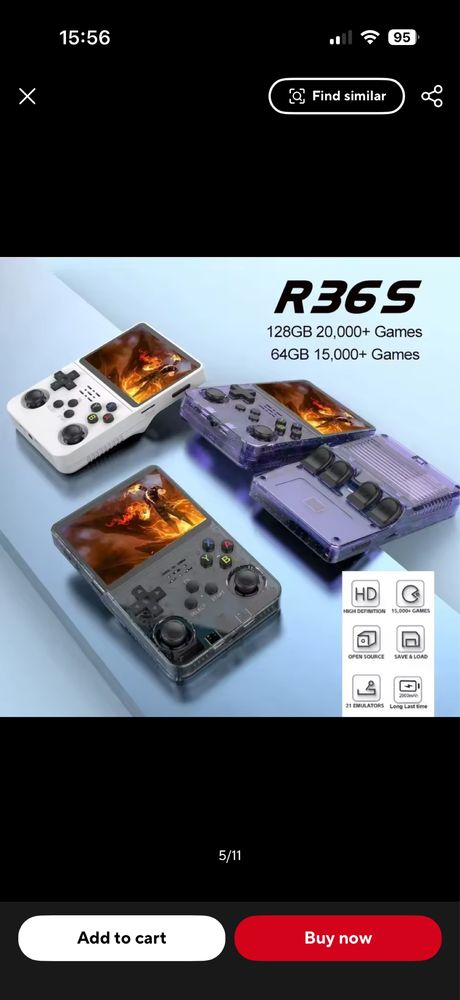 Model R36S със система ARKOS конзола