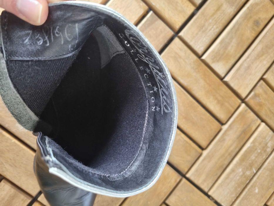 Botine din piele 38