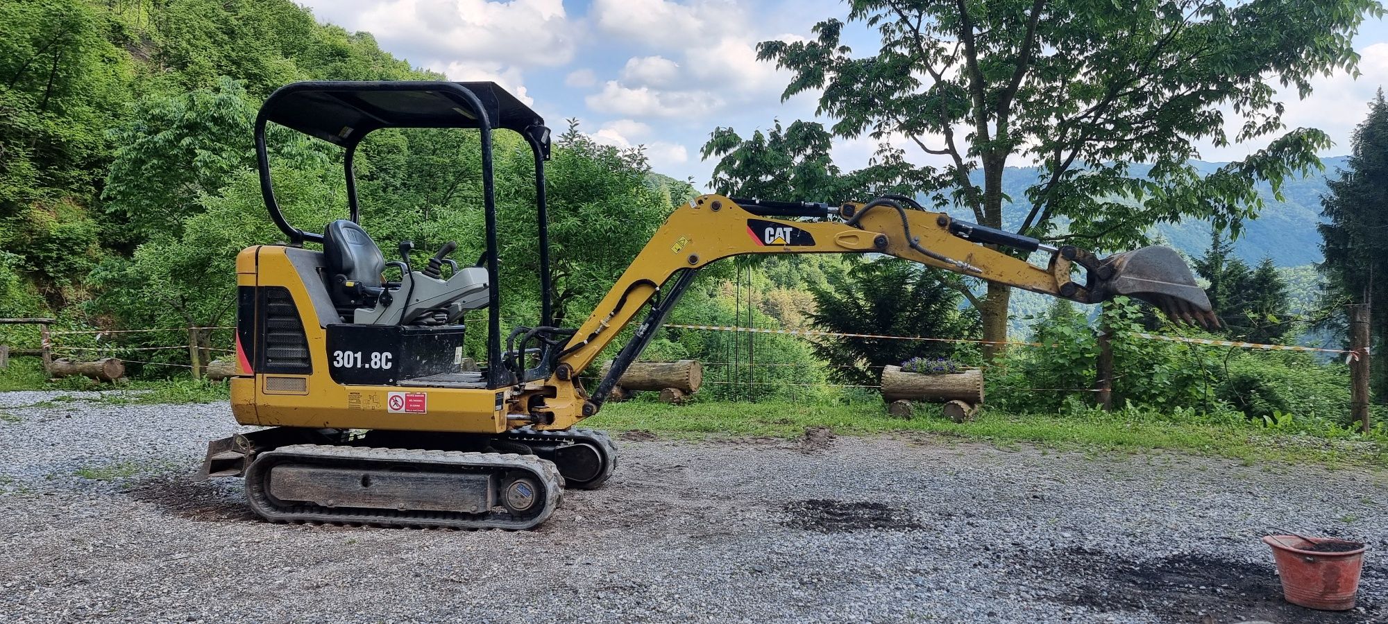 Miniexcavator CATERPILLAR 301.8C  mini excavator