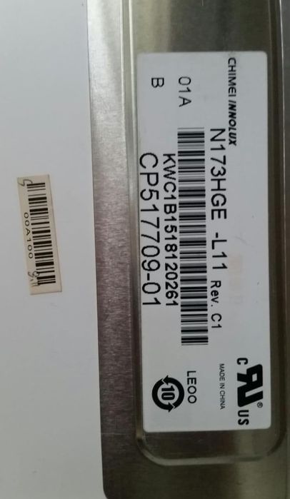 Продам матрицу 17.3 Standard 40pin Full HD