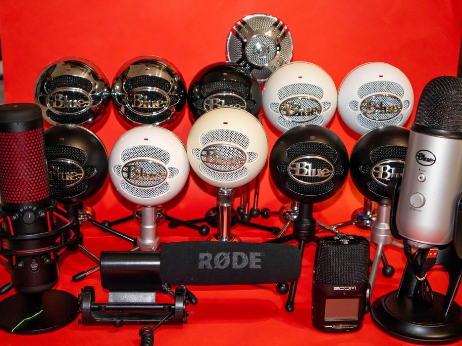 Микрофони Blue Snowball Ice, Blue Yeti, Zoom H2N, Philips – перфектни