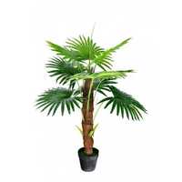 Palmier artificial in ghiveci, planta decorativa, inaltime 110 cm