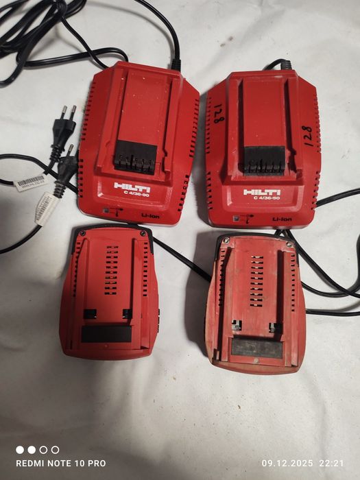 Încărcătoare și acumulatori hilti