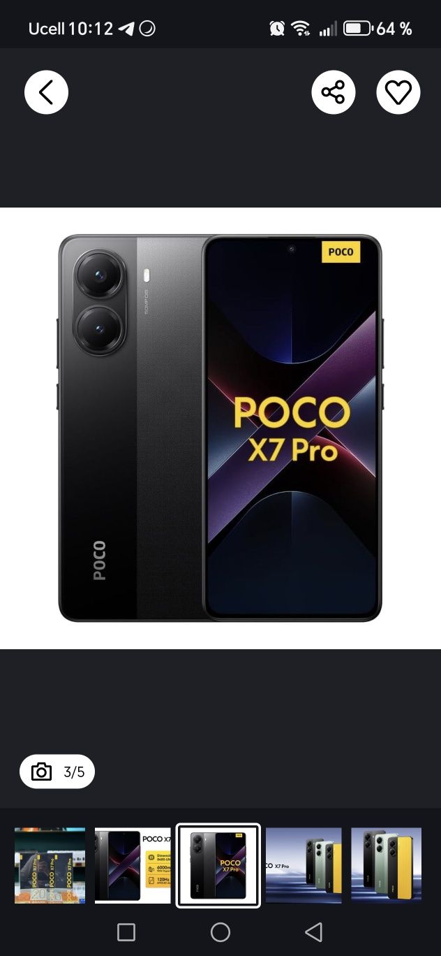 Poco X7pro Global Uzimei Dastavka Orginal