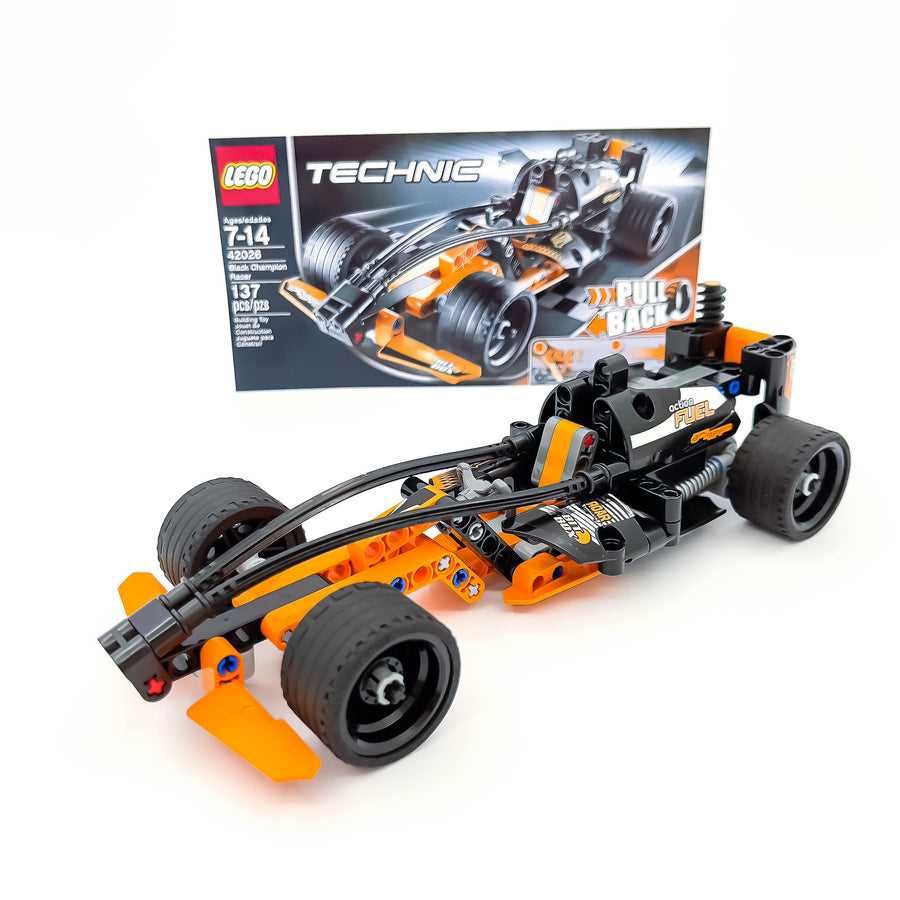 LEGO Technic 42026 Black Champion Racer - Maşină neagră de curse