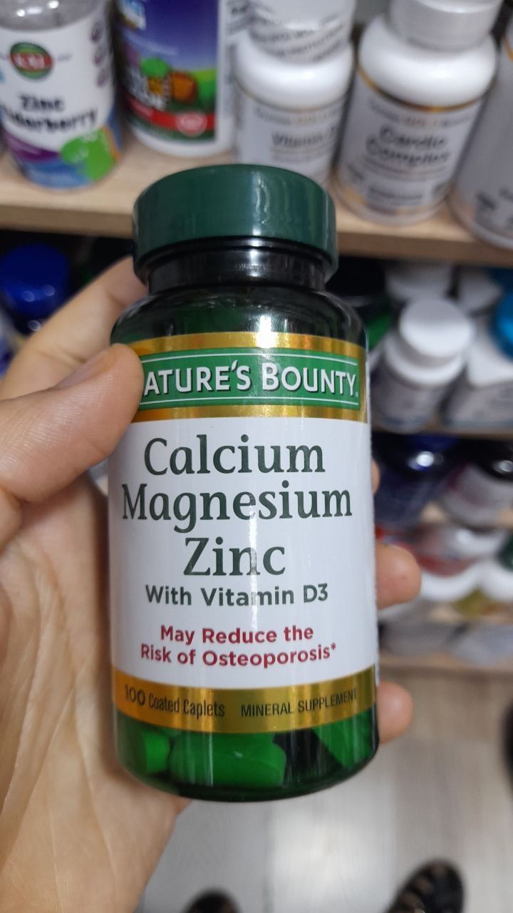 Calcium Magnesium Zinc с витамином D3 (Кальций Магний Цинк)