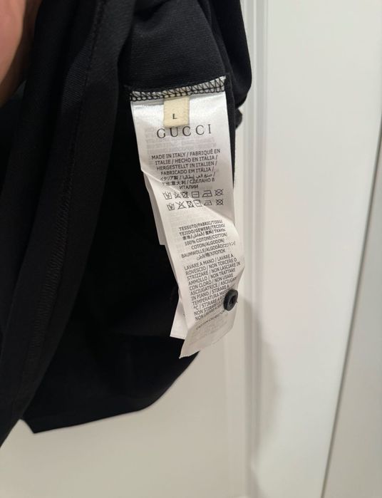 Tricou original Gucci polo nou cu eticheta