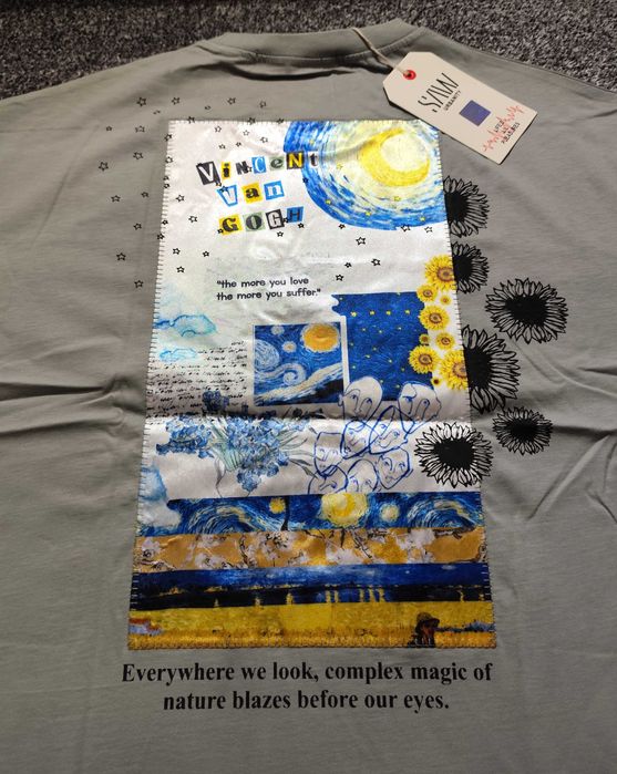 SAW Urbanity unise oversized памучна блуза тениска фланелка Balenciaga