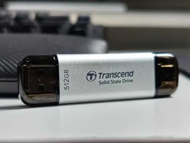 Външен SSD Transcend 512GB 10Gbps Type C/A