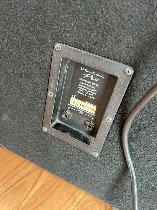 Boxe Whaferdale vs-15 pro 800W amplificatot The t.amp e800 cu garantie