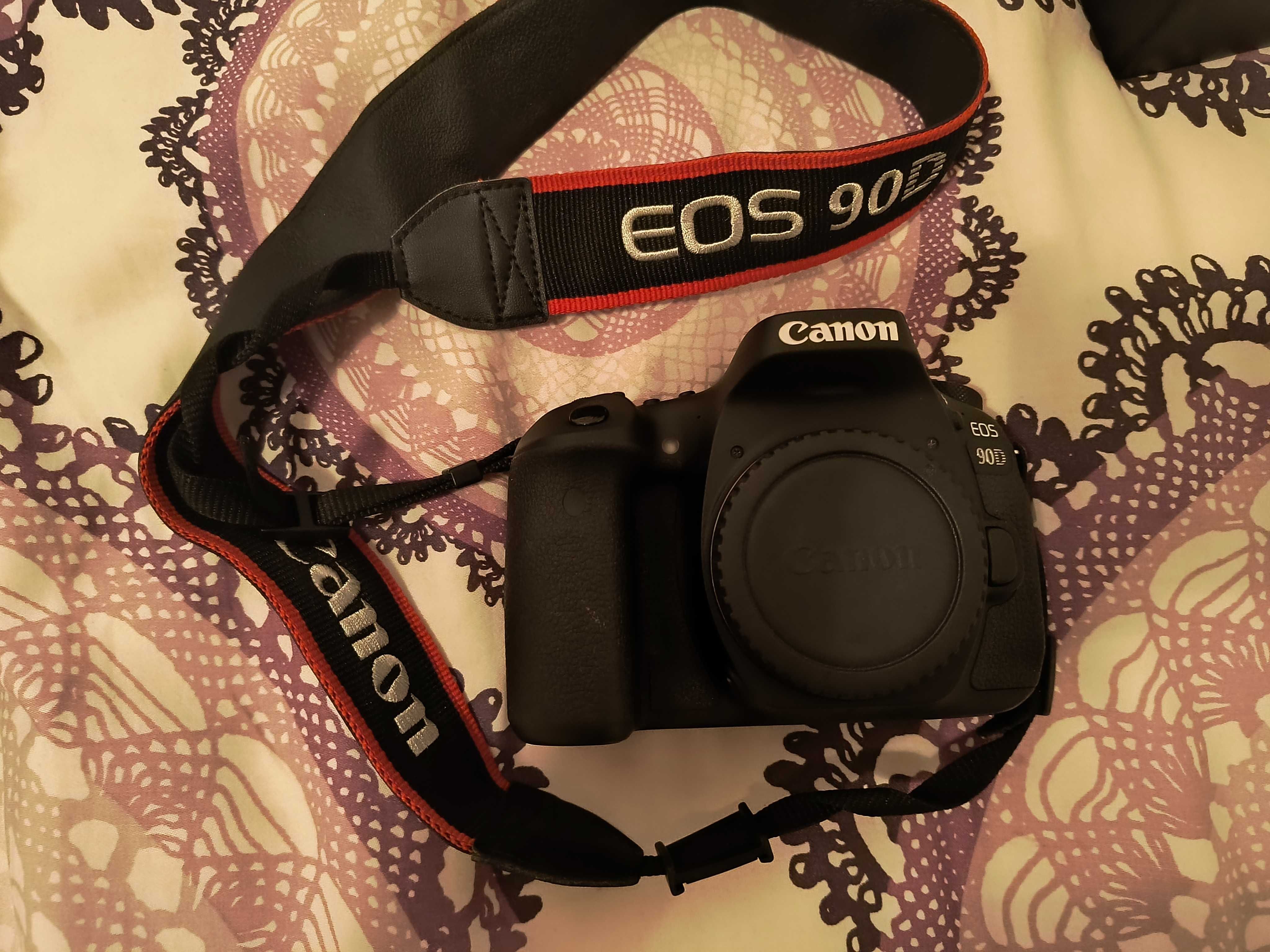 Фотоапарат Canon eos 90D + 3 обектива
