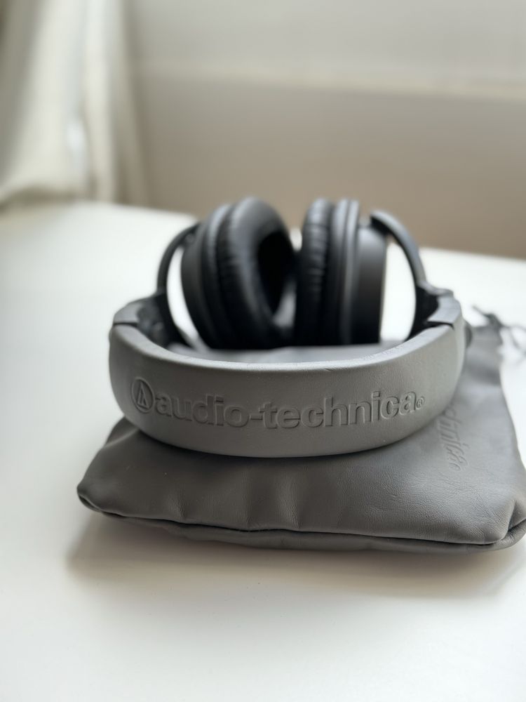 Слушалки Audio-Technica ATH-M50X - сиви