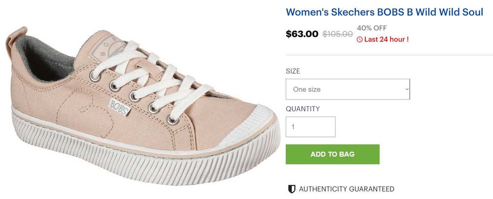 Skechers Bobs, Vans